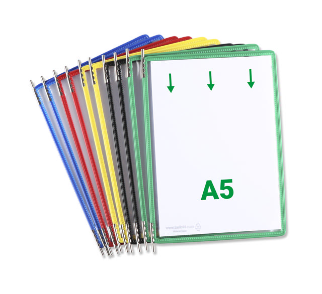 Tarifold Drejelige display lomme, A5, lodret