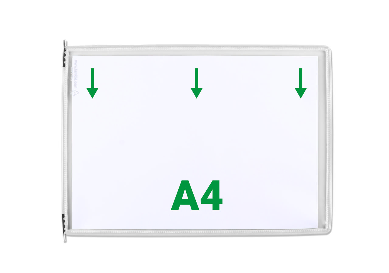 Tarifold zichtpaneel, A4, horizontaal
