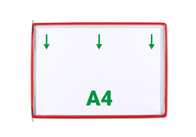 Tarifold-kääntötasku, A4, vaaka-asento