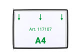 Tarifold zichtpaneel, A4, horizontaal