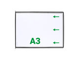 Funda con pivotes Tarifold, A3, horizontal, inserción lateral derecha