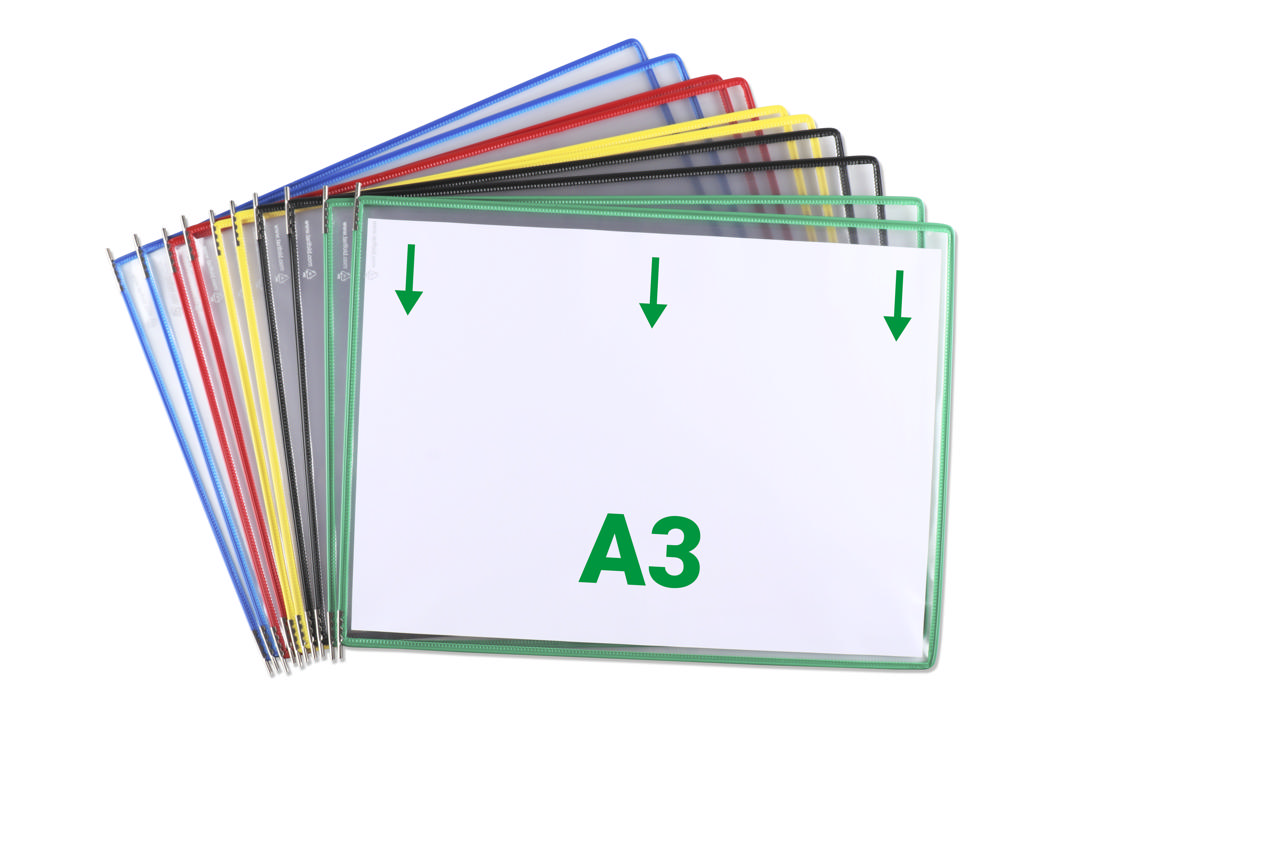 Tarifold Vridbar Ficka, A3, Liggande