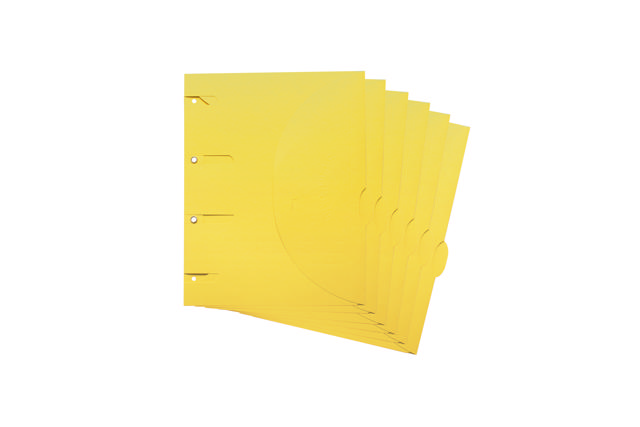 Smartfolder Perforerad Mapp, med Flik, A4