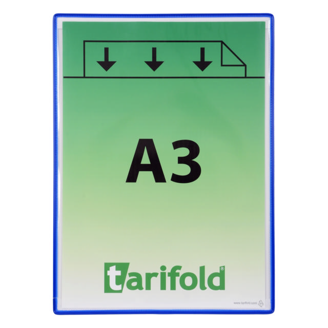 Funda adhesiva Tarifold, Reposicionable, A3