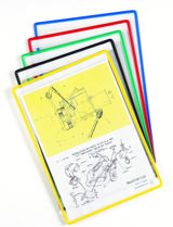 Funda adhesiva Tarifold, Reposicionable, A4