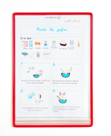 Funda estándar antihumedad Drypocket Tarifold, sin pivotes, A4, vertical