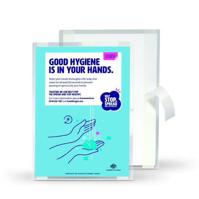 Zelf-laminerende panelen, A4, herpostioneerbaar