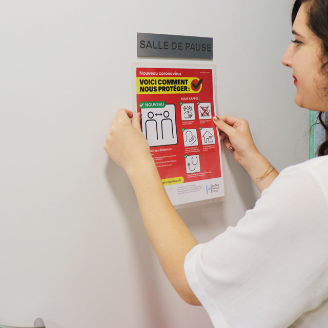 Zelf-laminerende panelen, A4, herpostioneerbaar