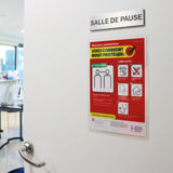 Zelf-laminerende panelen, A4, herpostioneerbaar