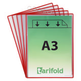 Tarifold Hängesichttafel, DIN A3, hoch