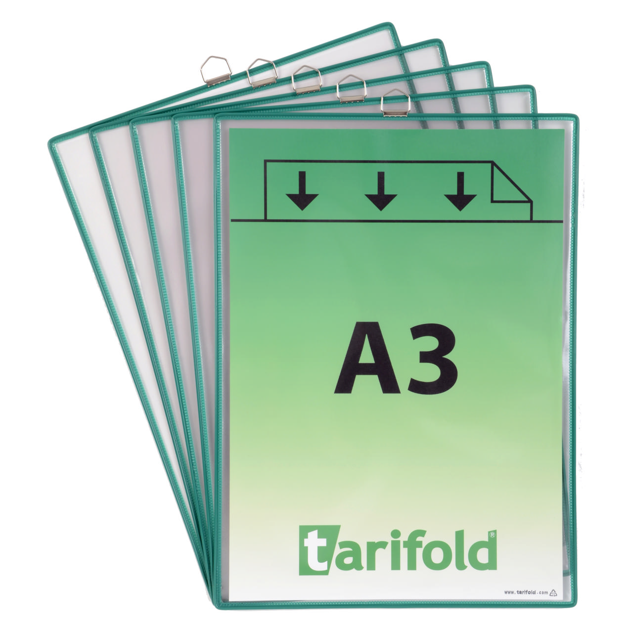 Tarifold hängficka, A3, porträtt