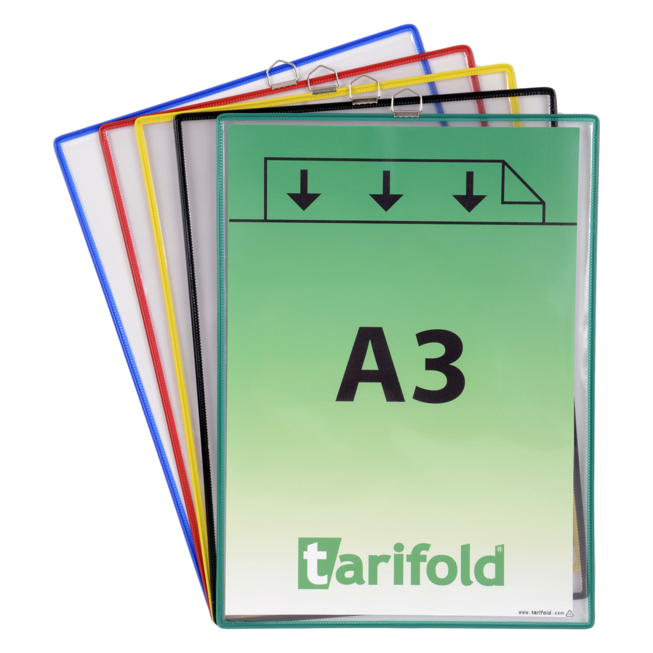 Tarifold Hängficka, A3, Liggande, 2 Hängare