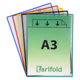 Tarifold Hängficka, A3, Liggande, 2 Hängare