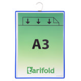 Funda con gancho, A3, vertical