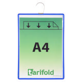 Funda con gancho, A4, vertical