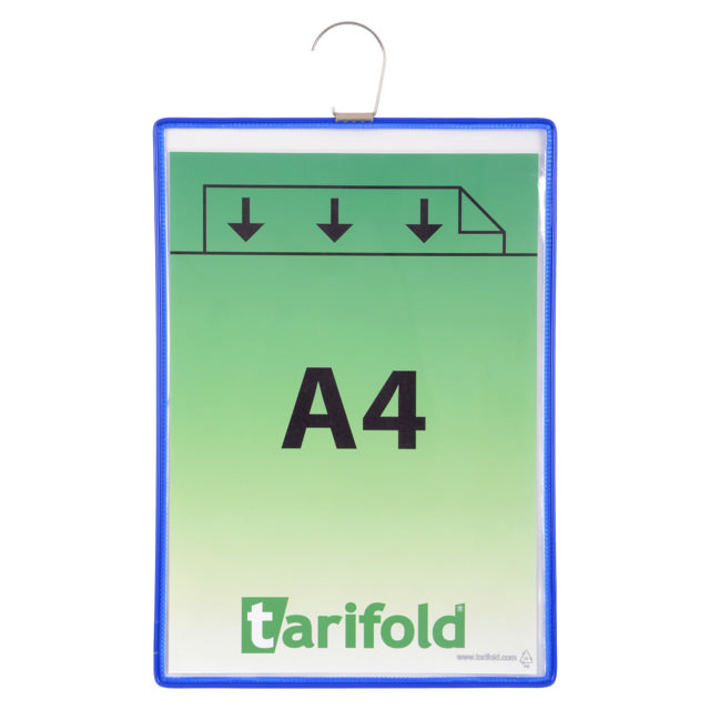 Funda con gancho, A4, vertical