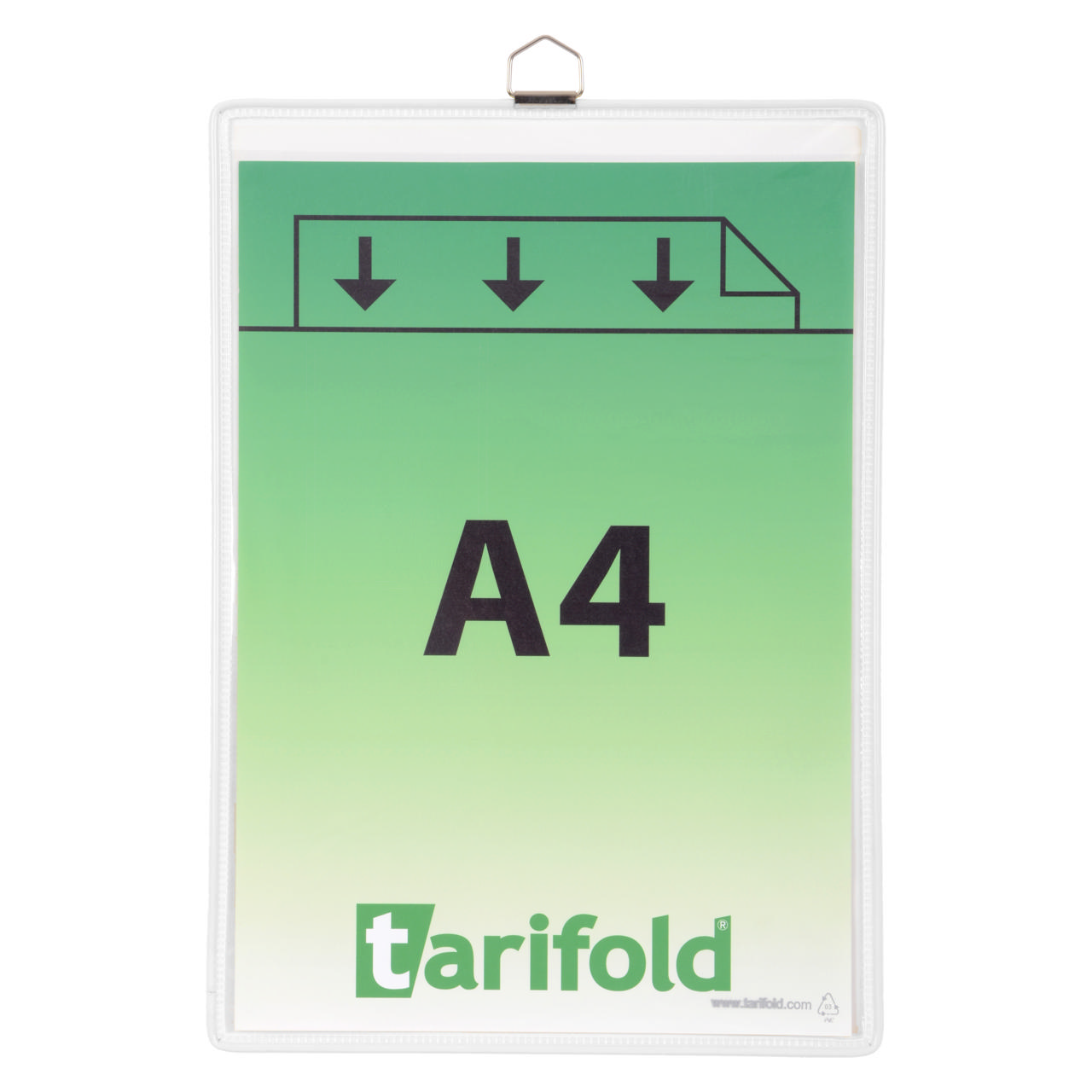 Tarifold Hängesichttafel, DIN A4, hoch