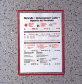 Tarifold Hängesichttafel, DIN A4, hoch