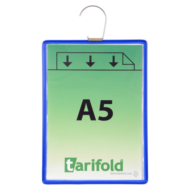 Funda con gancho, A5, vertical