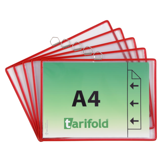 Funda Tarifold con anilla, A3, horizontal