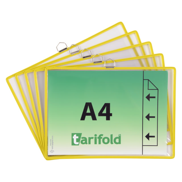 Funda Tarifold con anilla, A3, horizontal