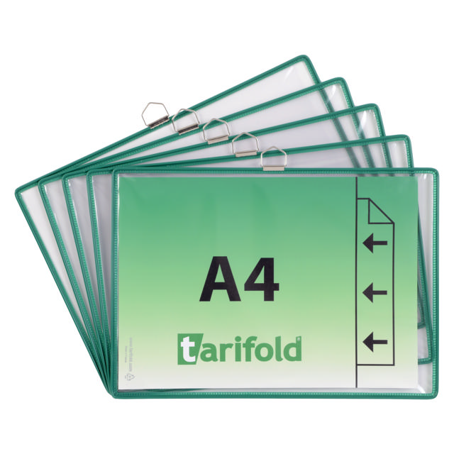 Funda Tarifold con anilla, A3, horizontal