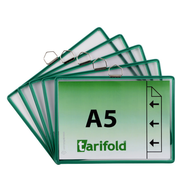 Tarifold hängficka, A5, liggande