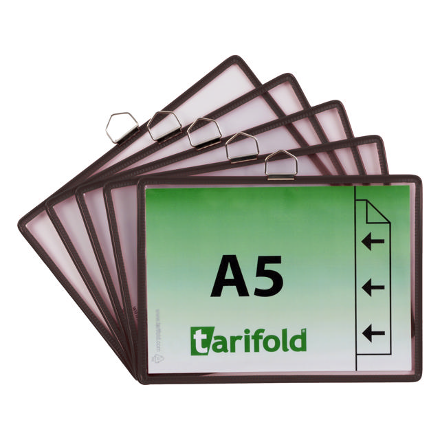 Tarifold hängficka, A5, liggande