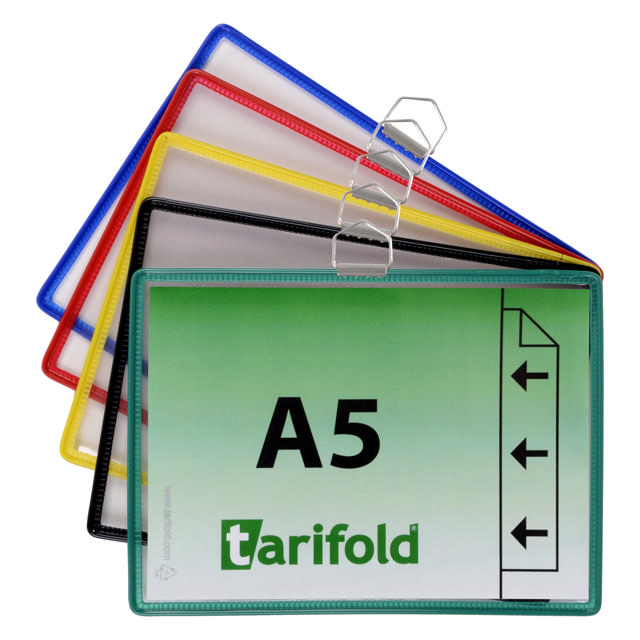 Tarifold hængelomme, A5, Liggende