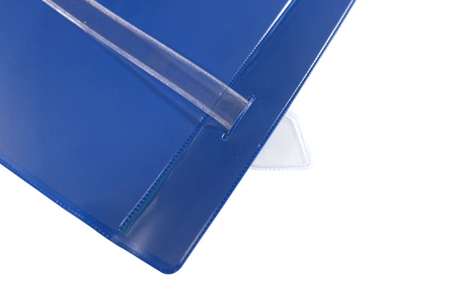 Ripustettava logistinen ID-tasku hihnoilla, A4, maisema-alueella