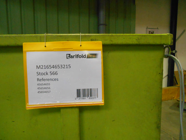 Dry-Zip Anti-fukt Hängande Logistik ID-ficka, A5, Liggande