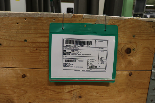 Dry-Zip Anti-fukt Hängande Logistik ID-ficka, A5, Liggande