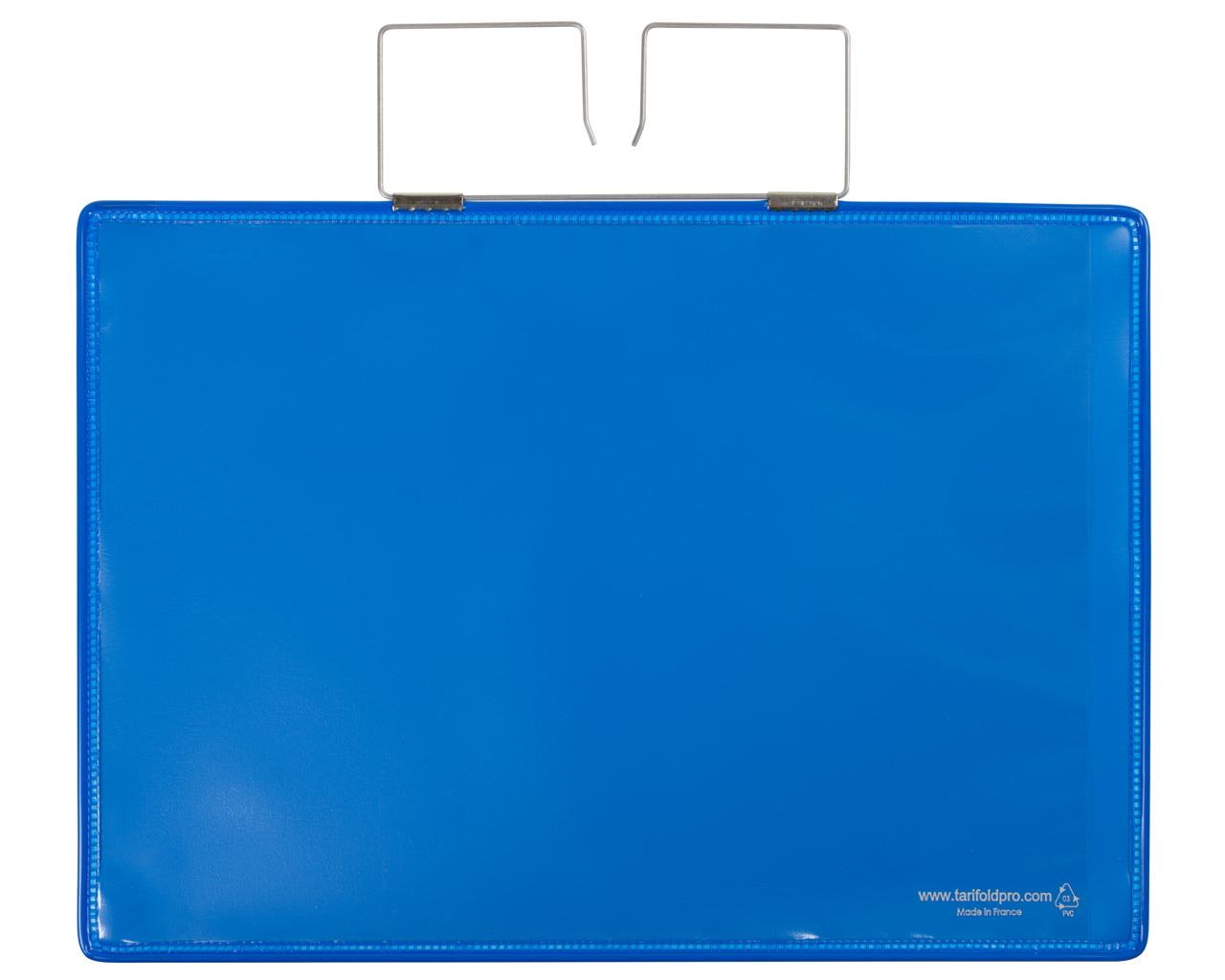 Hängande förstärkt logistik-ID-ficka, A4, liggande, sidoinmatning