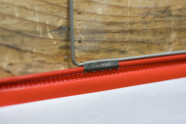 Hängande förstärkt logistik-ID-ficka, A5, liggande, sidoladdning