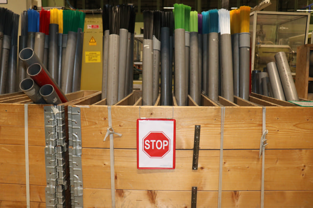 Hängende, Verstärkte Lager-Kennzeichnungstaschen, DIN A5, Hoch, Seitliche Öffnung