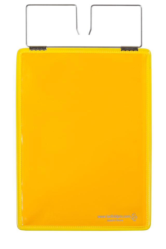 Hängande förstärkt logistisk ID-ficka, A5, porträtt, sidmatning