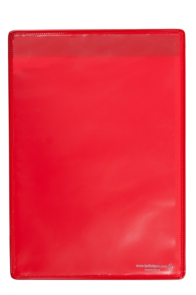 Magnetisch versterkte identificatiehoes, A4, Verticaal, Zijkant laden