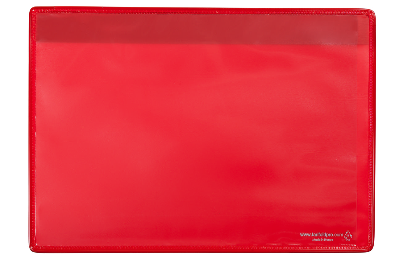 Magnetisk förstärkt logistik-ID-ficka, A4, liggande, sidoinmatning