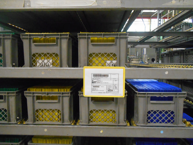 Magnetisk förstärkt logistik-ID-ficka, A4, liggande, sidoinmatning