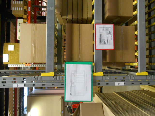 Hängende, Verstärkte Lager-Kennzeichnungstaschen, DIN A5, Quer, Seitliche Öffnung