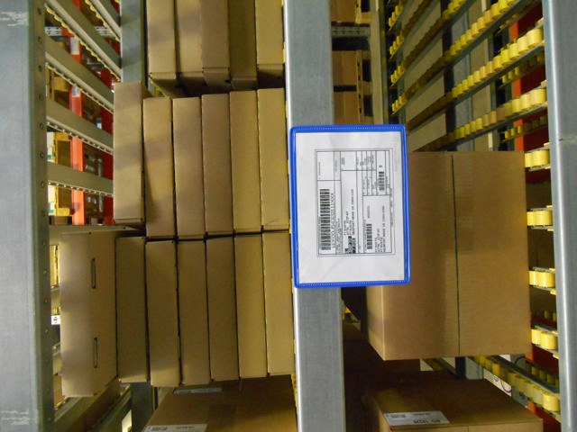 Magneettivahvistettu logistiikan tunnistetasku, A5, vaaka, sivulataus