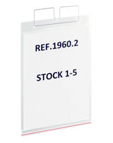 Dry-Zip Anti-fukt Hängande Logistik ID-ficka, A4, Porträtt