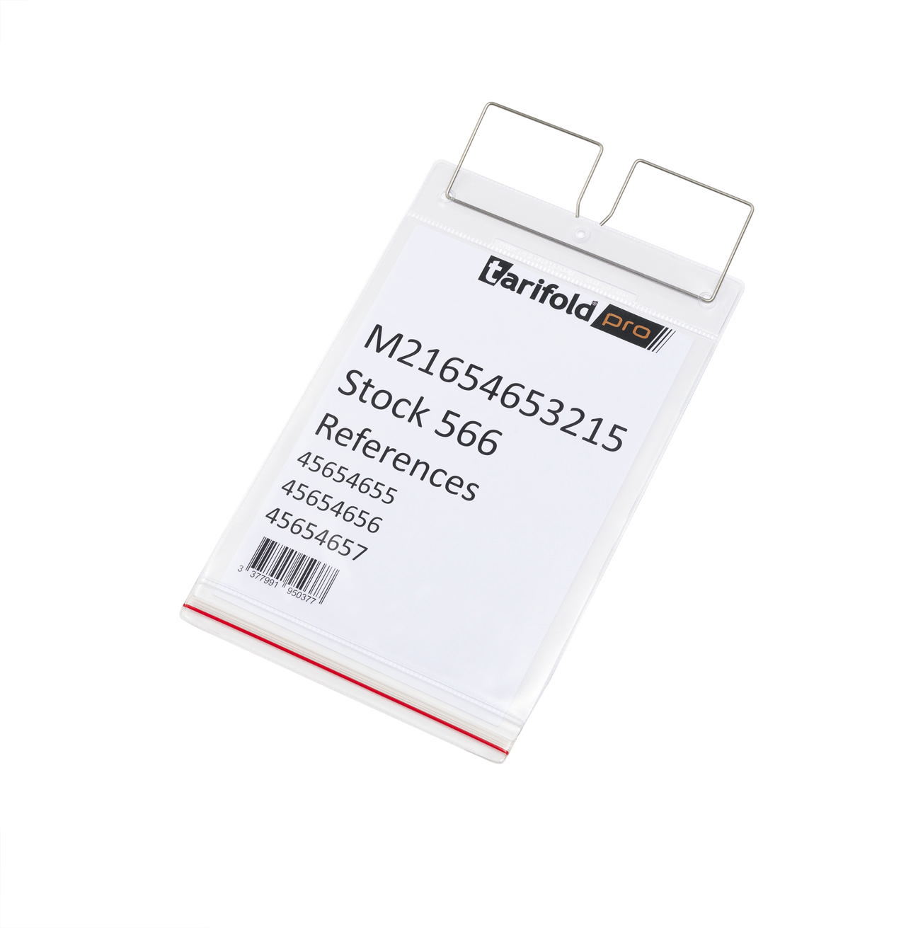 Dry-Zip Anti-fukt Hängande Logistik ID-ficka, A5, Porträtt