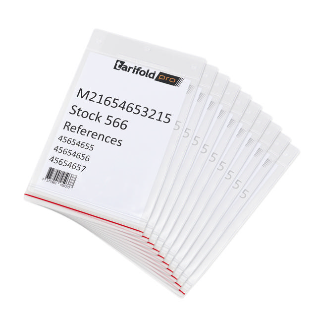 Dry-Zip Anti-fukt Hängande Logistik ID-ficka, A5, Porträtt