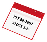 Magneettinen logistiikkatasku, jossa neodyymit ja läppä, A4, vaaka