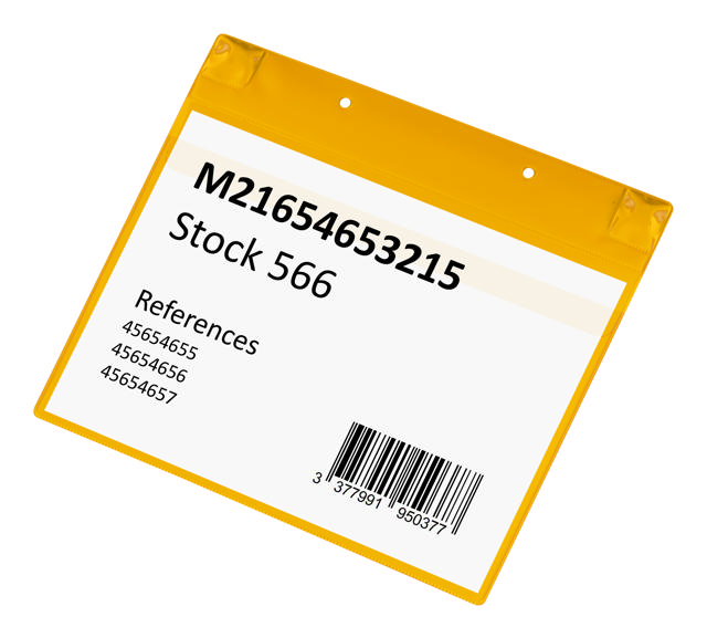 Magneettinen logistiikkatasku, jossa neodyymit ja läppä, A4, vaaka