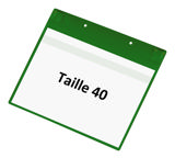 Magneettinen logistiikkatasku, neodyymeillä ja läpällä, A4, vaaka-asento