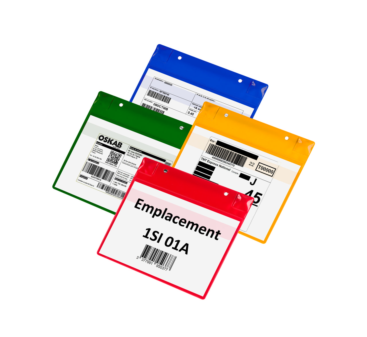 Magneettinen logistiikkatasku, jossa neodyymit ja läppä, A5, vaaka