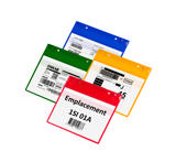 Magneettinen logistiikkatasku, jossa neodyymit ja läppä, A5, vaaka-asento