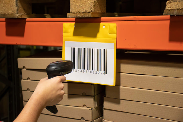 Magneettinen logistiikkatasku, jossa neodyymit ja läppä, A5, vaaka-asento